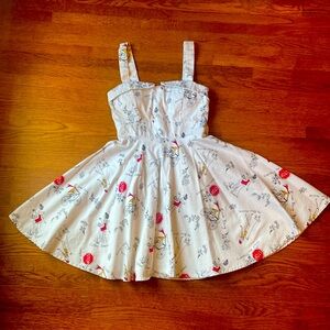 Retro Fit & Flare Rockabilly Dress